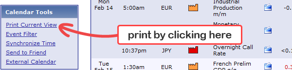 print forex factory calendar