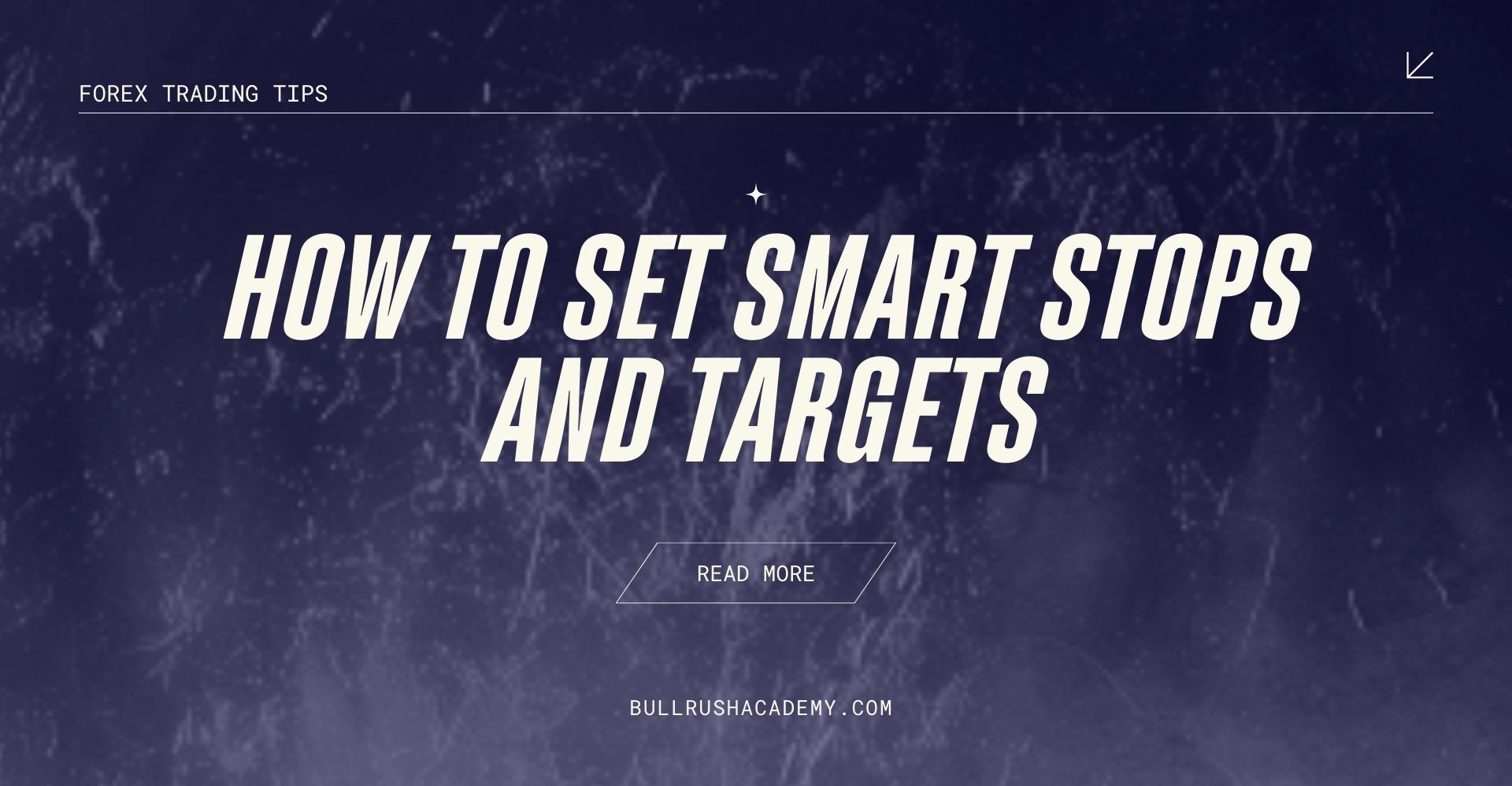 how to set smart stops and targets