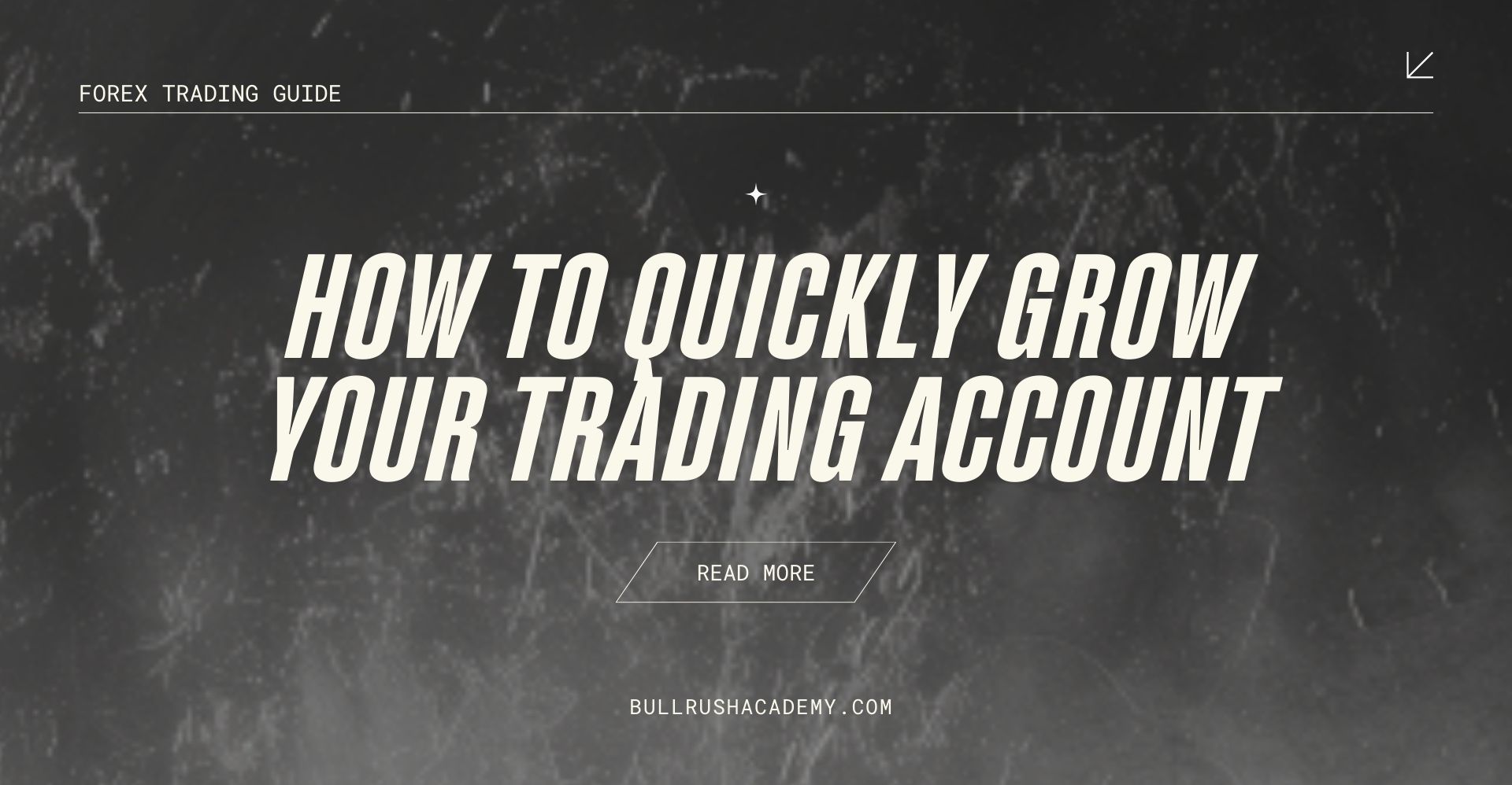 HOW TO QUICKLY GROW YOUR TRADING ACCOUNT